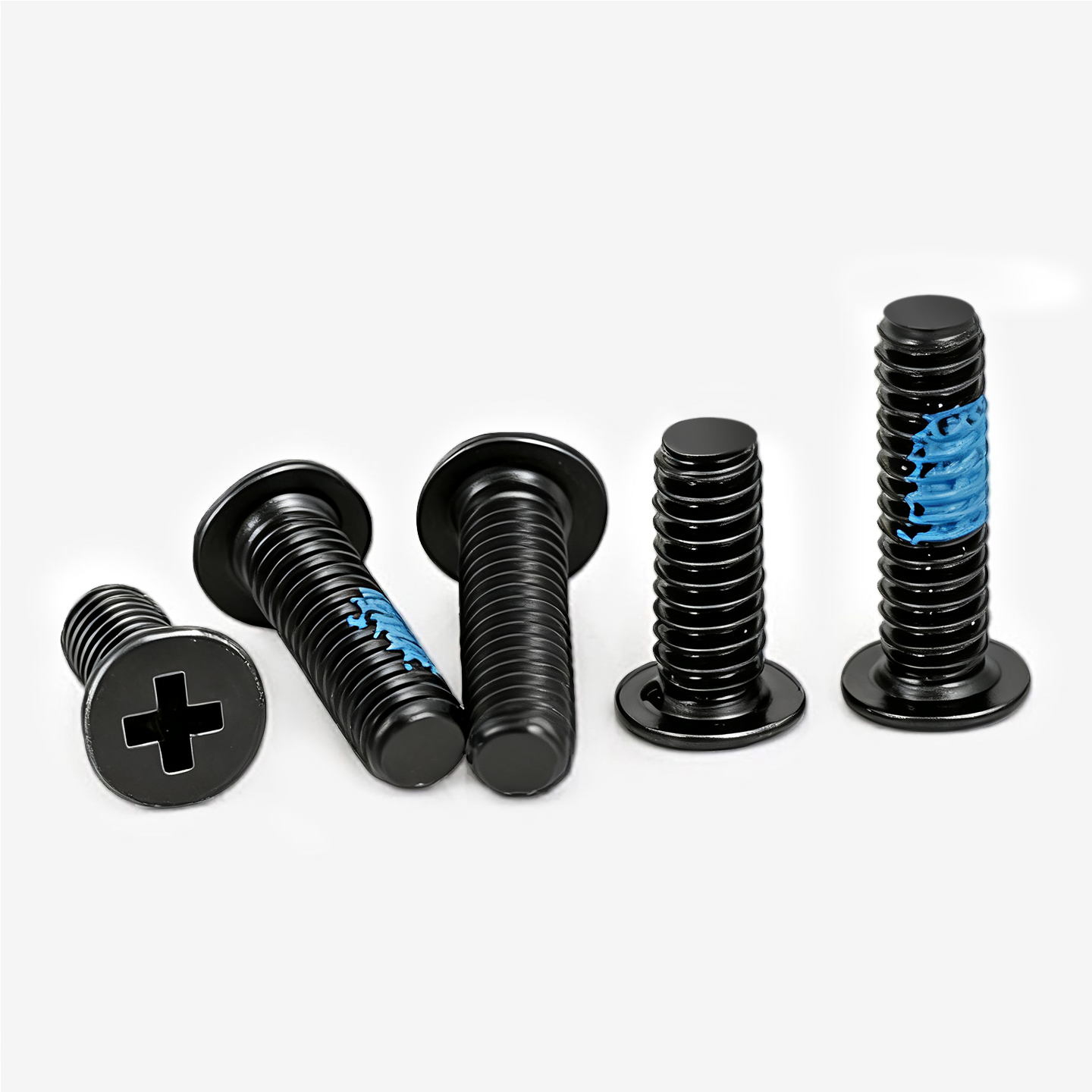 M2薄平头机牙螺丝CM头大3.3厚0.3防松笔记本螺钉*2/2.5/3/4/5/10 - 图2