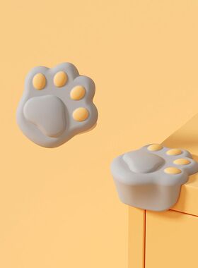 桌角防撞护角硅胶儿童防磕碰直角柜子角保护尖角防撞护角可爱猫爪