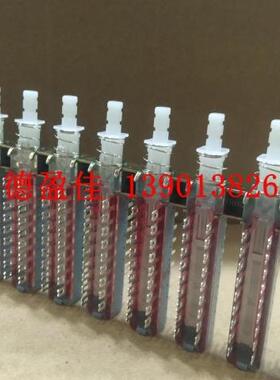 台湾进口18脚6刀10位琴键开关双联互动按键开自锁/互锁连动开关