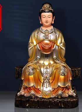 快速发货树脂f碧霞元君娘娘神佛像东岳泰山奶奶送子老圣母供奉摆