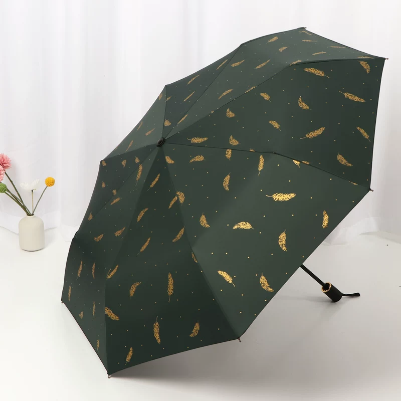 Fresh automatic umbrella for students solar-powered, sun protection, UV protection, fully automatic