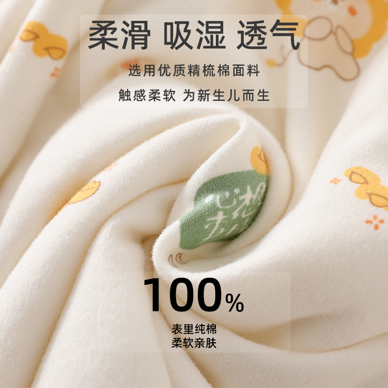 【撤柜专区】品牌专柜 婴儿马甲秋冬款新生儿180g棉背心男女宝宝 - 图1