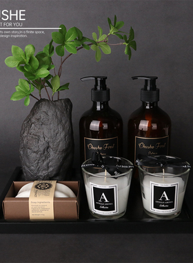 初舍印象卫浴室家居软装饰品摆件