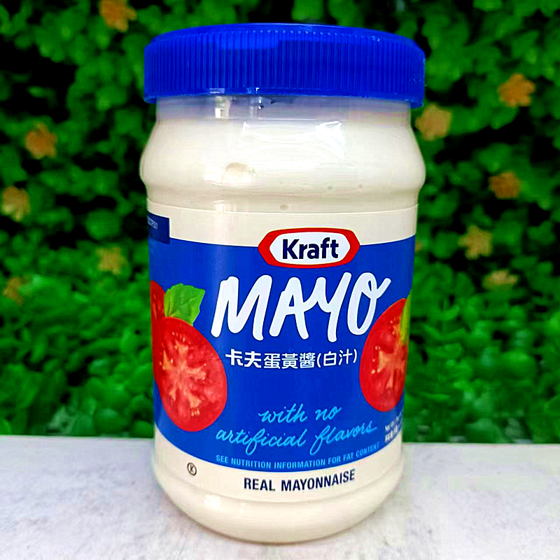 美国进口卡夫牌蛋黄酱调味酱Kraft REAL MAYQ MAYONNAISE SAUCE - 图2