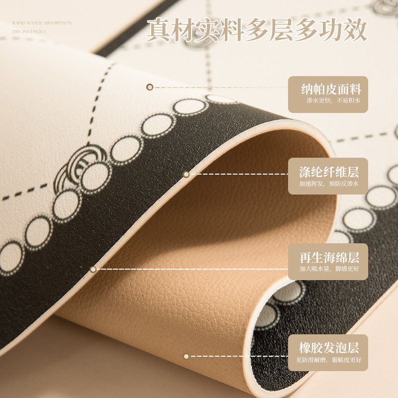 轻奢高级感厨房台面沥水垫硅藻泥速干吸水洗手吧台垫防滑隔热垫子,淘宝优惠券,粉丝福利购,淘宝优惠卷