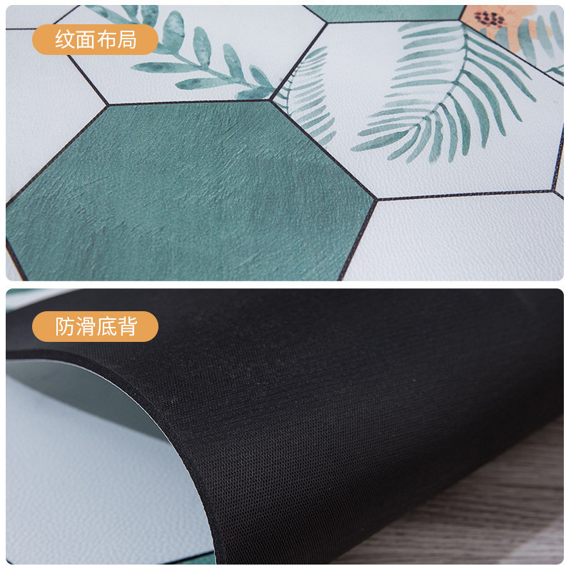 入户门玄关地垫pvc可擦洗门口地垫进门家用裁剪皮革免洗懒人地垫,淘宝优惠券,粉丝福利购,淘宝优惠卷