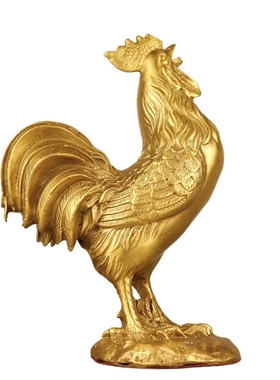 全铜工艺品金鸡报晓摆件铜公鸡