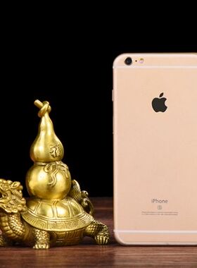 全铜龙龟葫芦乔迁礼品工艺品