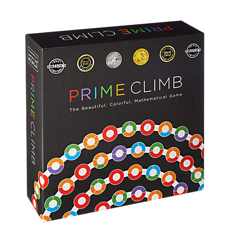 美国MathForLove数学思维游戏盒子跳棋儿童桌游Prime Climb玩教具 - 图3