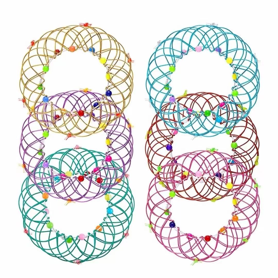 三十六变百变花篮益智玩具神奇铁艺掌中玩具怀旧儿童生日假期礼物 - 图1
