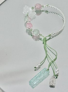 新中式手链小众设计半镯手链女