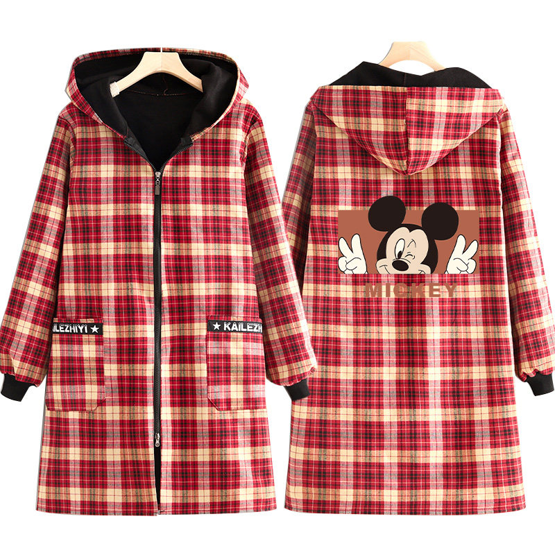 新款秋冬加厚保暖罩衣韩版防风长袖外套女餐饮加绒大褂成人工作服,淘宝优惠券,粉丝福利购,淘宝优惠卷