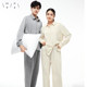 Huxi 2023 ໃຫມ່ trousers ຍາວ trousers pajamas ດູໃບໄມ້ລົ່ນຂອງແມ່ຍິງຂະຫນາດໃຫຍ່ສາມາດໃສ່ນອກເຮືອນຊຸດເຄື່ອງນຸ່ງສໍາລັບຄູ່ຜົວເມຍ