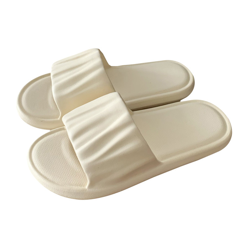 居家eva家用浴室拖鞋情侣简约舒适防滑软底个性褶皱凉拖鞋男女夏,淘宝优惠券,粉丝福利购,淘宝优惠卷