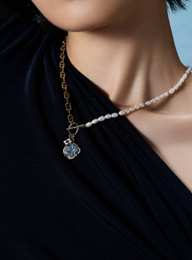 Riotlily艾特里里光之城系列珍珠项链2025新款圣诞女款礼物