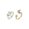 Aitrili Sing in the Rain series ring simple open pearl