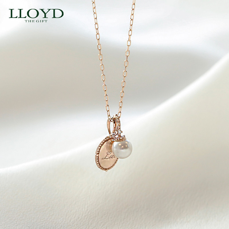lloyd洛雅蒂正品项链女14k LLOYD海外项链