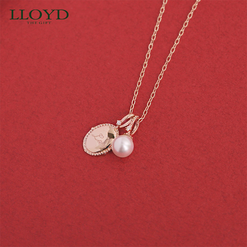 lloyd洛雅蒂正品项链女14k LLOYD海外项链