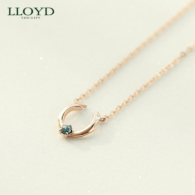 lloyd洛雅蒂正品项链女小众锁骨链 LLOYD海外项链