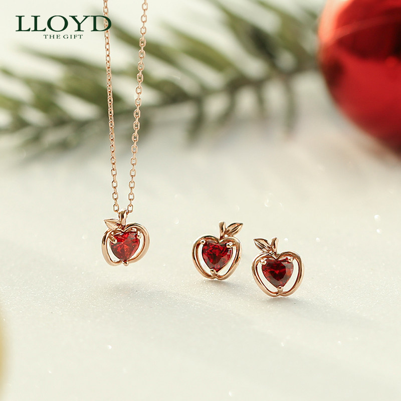 lloyd洛雅蒂正品女韩国小众锁骨链 LLOYD海外项链