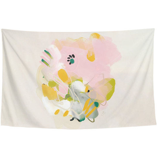 INS style fresh atmosphere paint hanging cloth