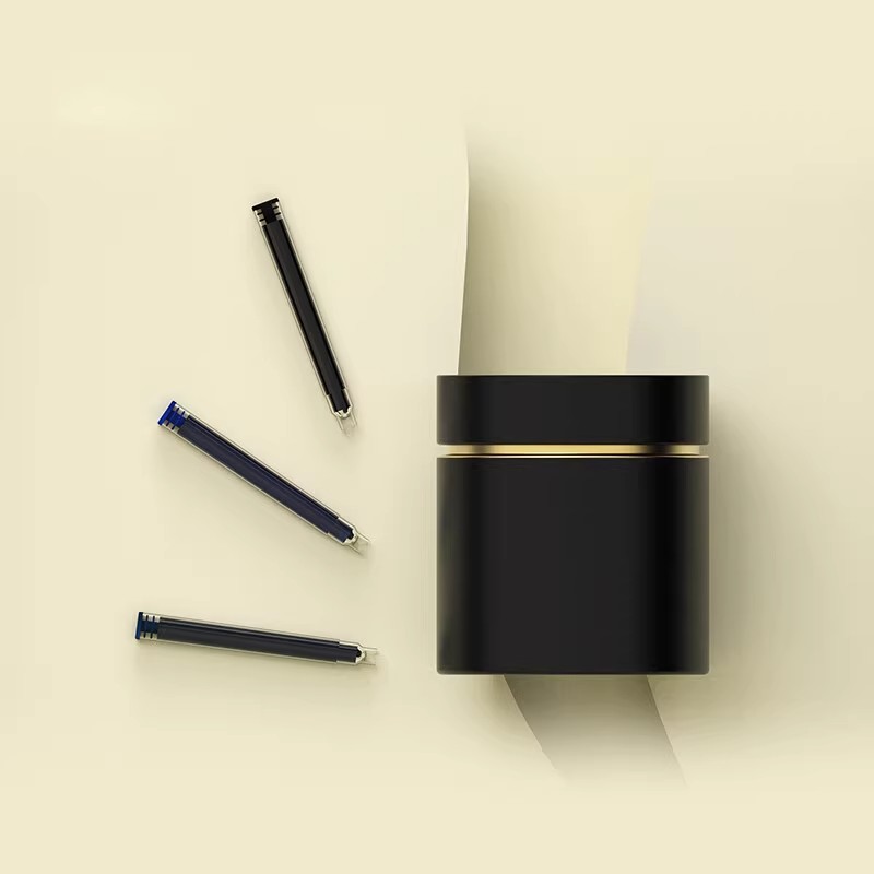 毕加索优尚钢笔墨囊通用2.6mm口径墨水补充液蓝黑色非碳素不堵笔 - 图1