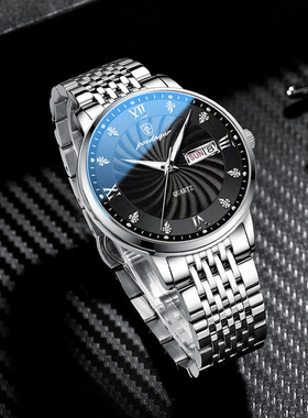 Men's watch quartz watch is a gift for men男士手表