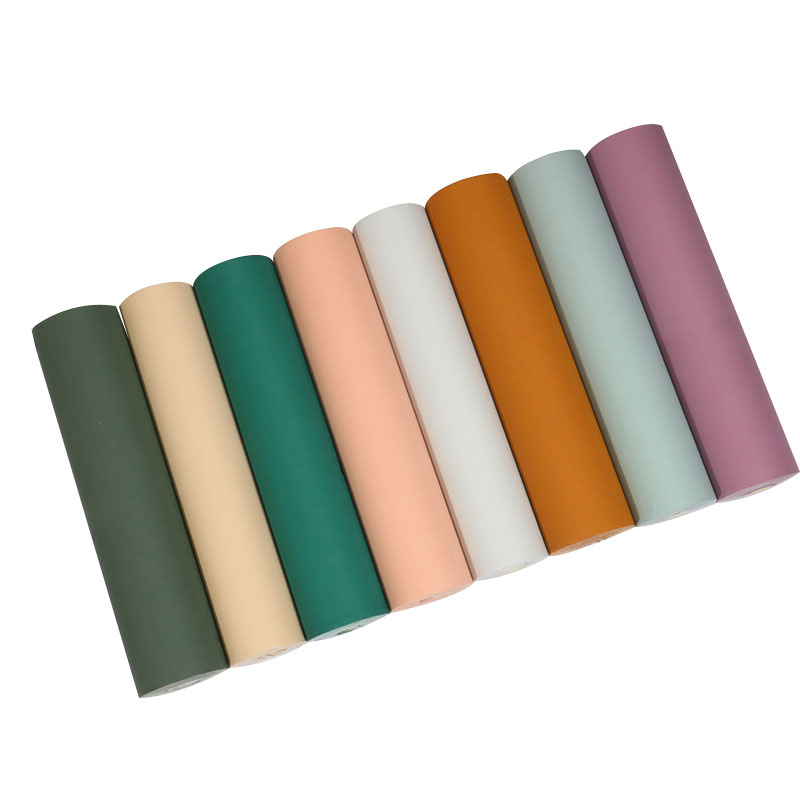 宛陵素彩蜡染宣纸长卷半生半熟书法专用纸仿古色黄色纯彩色卷轴20米大中小楷行草篆隶国展比赛投稿书法作品纸 - 图3