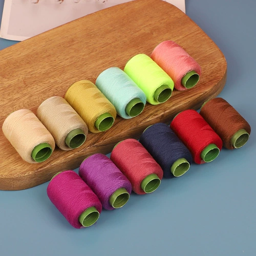 Hovemy-щипая ручная нить белый черный маленький рулон для швейного швейного швейного швейного стега