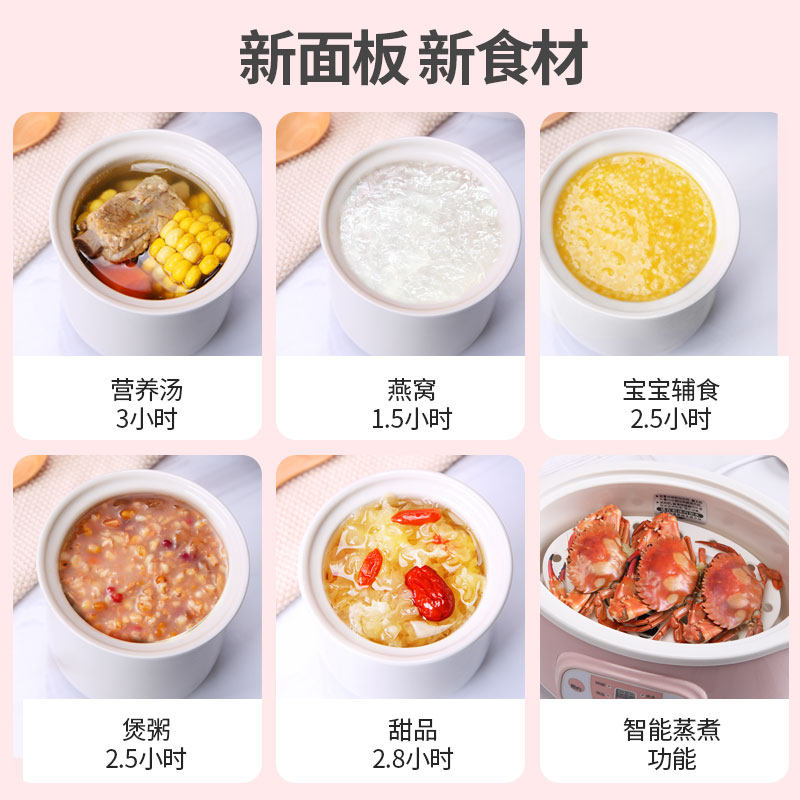 小浣熊小煮粥神器bb燕窝陶瓷电炖锅 小浣熊比卡丘电炖/煮粥锅/文火炉