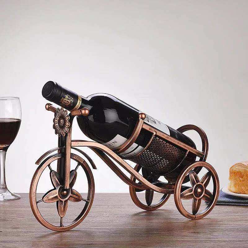 铁艺红酒架摆件家居简约装饰品酒具葡萄酒架创意复古酒柜摆设实用,淘宝优惠券,粉丝福利购,淘宝优惠卷