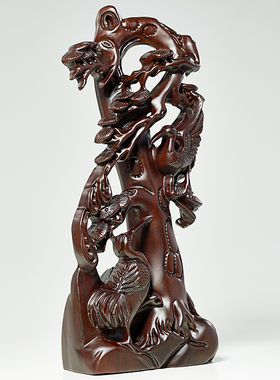 刺史实木祝福中式桌面