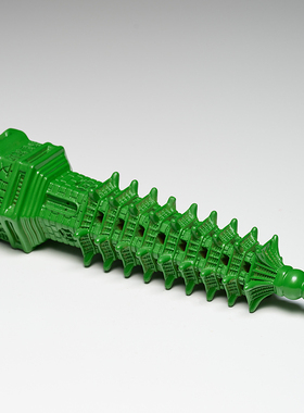 刺史绿色文昌塔风水摆件