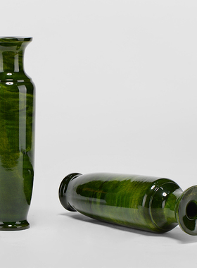 花瓶客厅茶几玄关装饰品金丝楠木