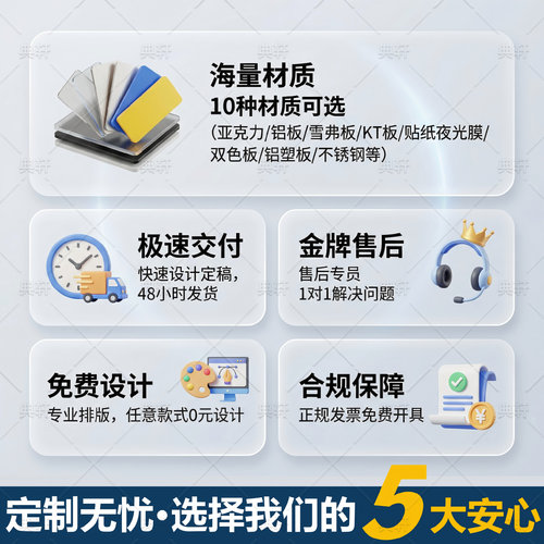 标识牌定制工厂车间生产仓库办公室门牌路牌uv制作定做广告分区类指示标志亚克力PVC雪弗板双面挂牌提示定制 - 图3