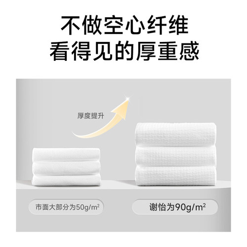 谢怡_面膜级压缩洗脸巾_更大更厚7倍瞬吸水_出差旅行轻便0敏0刺激 - 图2
