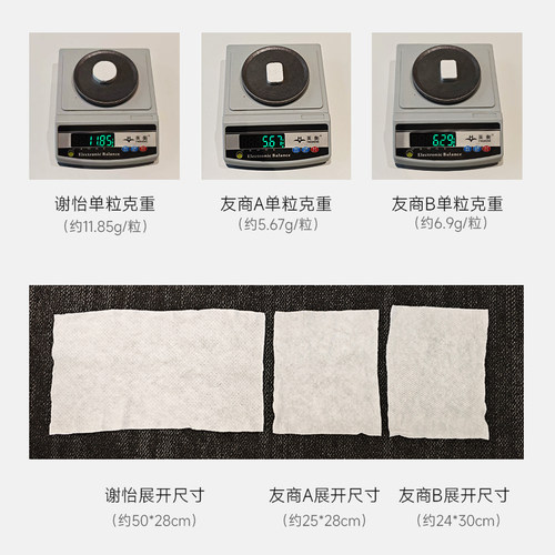 谢怡_面膜级压缩洗脸巾_更大更厚7倍瞬吸水_出差旅行轻便0敏0刺激 - 图1