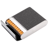 Креативный ультратонкий портативный портсигар, подарочная коробка из нержавеющей стали