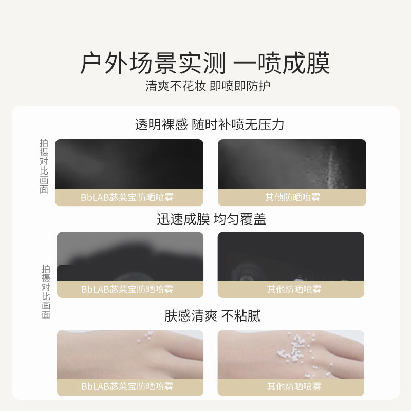 【重磅新品】BbLAB苾莱宝美白防晒cp乳喷雾霜高倍防护SPF50+,淘宝优惠券,粉丝福利购,淘宝优惠卷