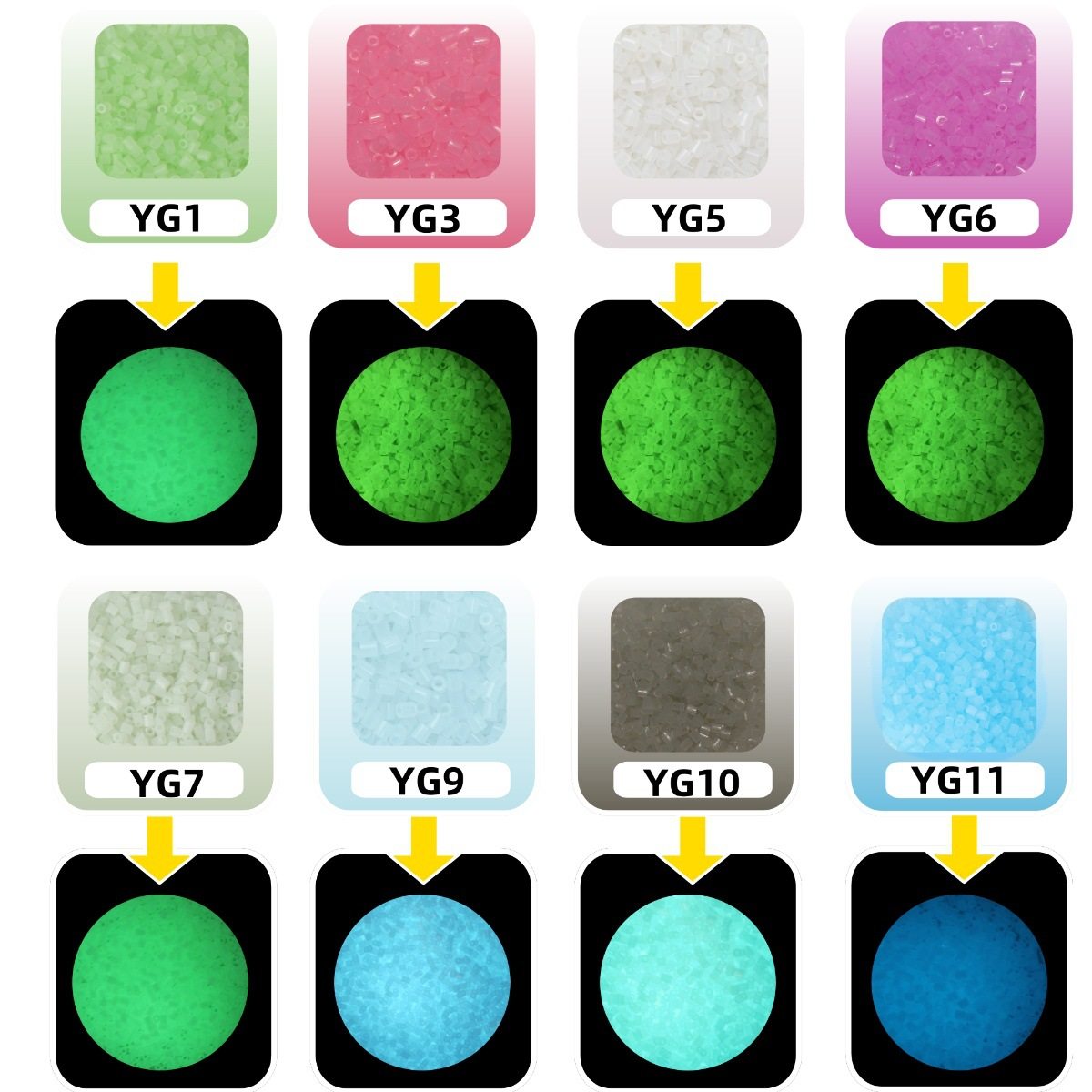左左家光变拼豆2.6mm温变色夜光色超高品质融合豆手工diy网红爆款,淘宝优惠券,粉丝福利购,淘宝优惠卷