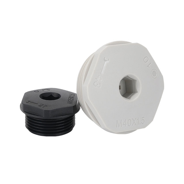 Plastic nylon cable waterproof plug plug