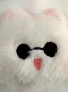 可爱吱吱叫五条悟猫猫球周边刺绣毛绒公仔书包挂件学生玩具小玩偶