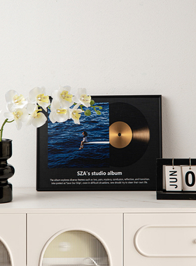 客厅桌面艺术装饰画摆件