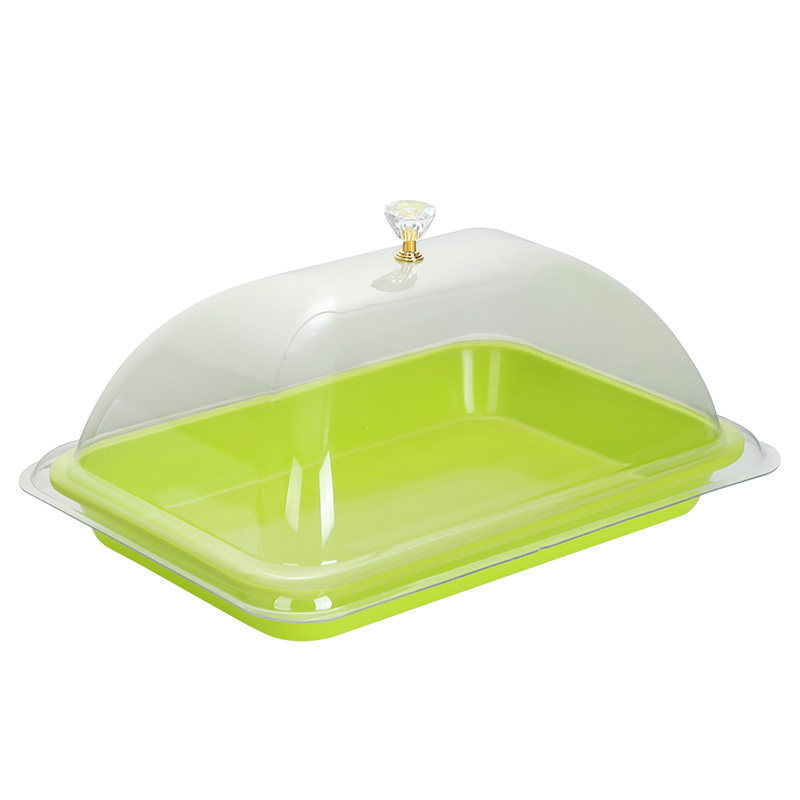 长方形密胺托盘带盖熟食凉菜展示盘带盖摆摊盘超市展示盘保鲜盖罩,淘宝优惠券,粉丝福利购,淘宝优惠卷