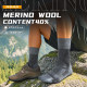Rbao merino wool socks summer ບາງໆ