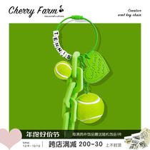 Original design Tennis pendants hanging accessories Cute Accessories Perimeter Key Buckle Hanging bag Competition Souvenir Prizes Gift