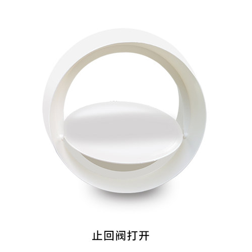 排气扇浴霸圆形管道止回阀pvc单向阀卫生间油烟机烟道止逆防倒流 - 图1