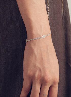 SALE E PEPE 胡椒盐 安格集合店 24AW纯银镀金森林手链