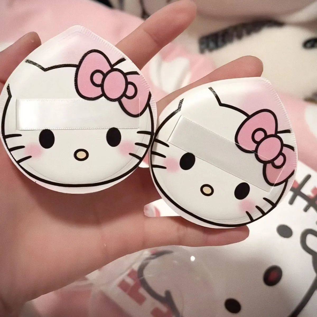 迷你可爱卡通拇指气垫粉扑美妆海绵干湿两用不吃粉便携植绒清洗剂,淘宝优惠券,粉丝福利购,淘宝优惠卷