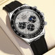Reloj automático impermeable para hombre Meteorite Grey Daytona